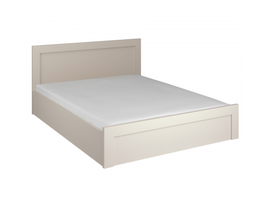 KONDELA Posteľ s úložným priestorom, 160x200, kašmír, KAROS KONDELA Posteľ s úložným priestorom, 160x200, kašmír, KAROS