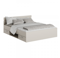 KONDELA Posteľ, 160x200, kašmír, MICHIGAN NEW