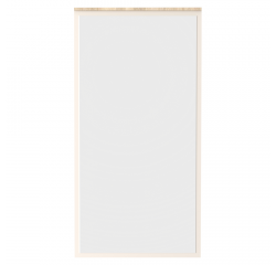 KONDELA Zrkadlo, dub sonoma/kašmír, VERTIO LUS63