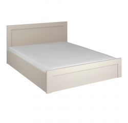 KONDELA Posteľ s úložným priestorom, 160x200, kašmír, KAROS