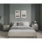 KONDELA Manželská posteľ, 160x200, sivohnedá Taupe, DOMCA