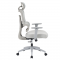 KONDELA Kancelárske kreslo, svetlosivá/sivá, nosnosť 150 kg, ERMEN