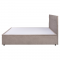 KONDELA Posteľ s úložným priestorom, 160x200, béžová, RUNOL