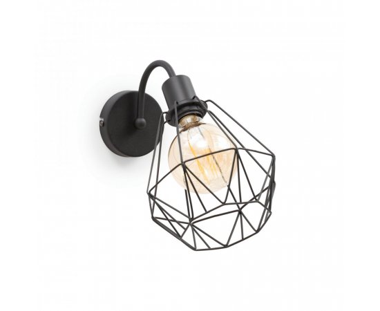 ELTAP Bendinni, 19x30x26cm nástenné svietidlo1 čierny ELTAP Bendinni, 19x30x26cm nástenné svietidlo1 čierny