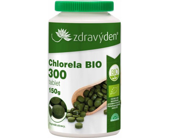 Chlorella BIO tablety, 300 tabliet