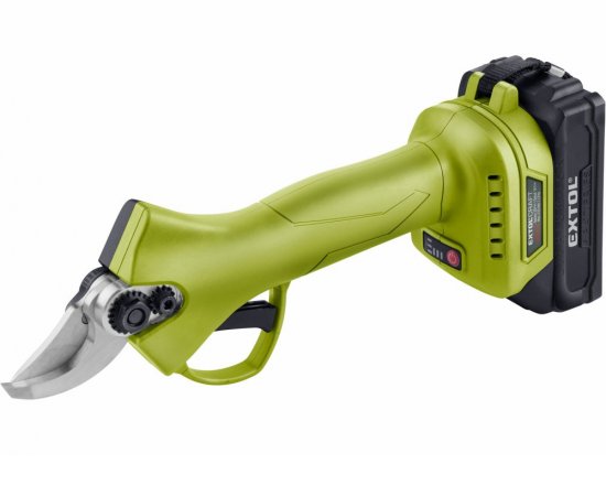 Nožnice na konáre akumulátorové bezuhlíkové, 20V, 1x 2Ah Li-ion, 2A nabíjačka, max. 25mm
