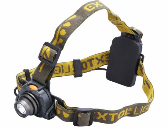 Čelovka 3W CREE XPE LED, 120lm, 3xAAA, spínanie pohybovým senzorom