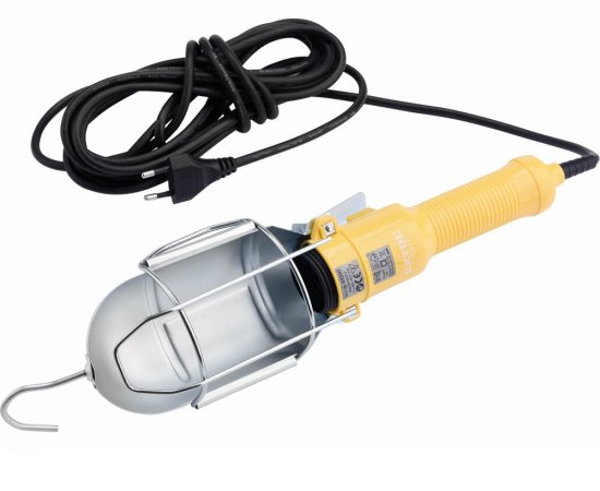Svietidlo pracovné IP20, max. 60W, 230V, 5m kábel