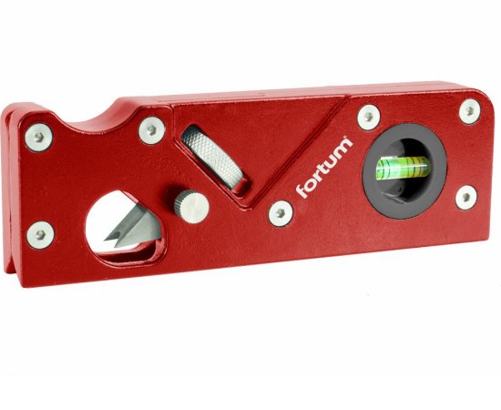 Hoblík na zrážanie hrán, 2 profilové nože, 155mm, hliník Hoblík na zrážanie hrán, 2 profilové nože, 155mm, hliník