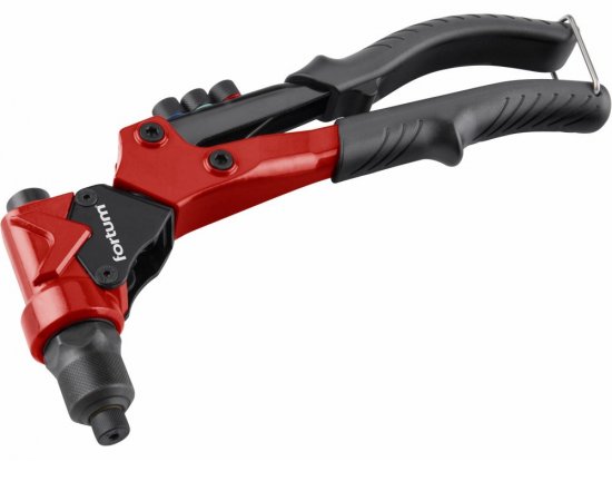 Kliešte nitovacie s otočnou hlavou, 260mm, 2v1, nity 2,4-4,8mm, matice M3-M6