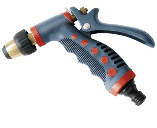 Postrekovač záhradný kov/plast, ergonomická pogumovaná rukoväť