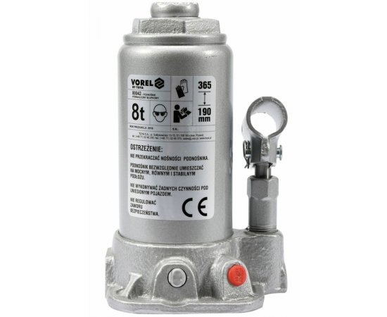 Zdvihák hydraulický, max. 8000kg, zdvih 190-385mm