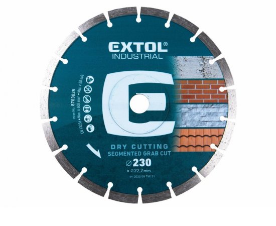 Kotúč rezný diamantový Grab Cut, 230mm