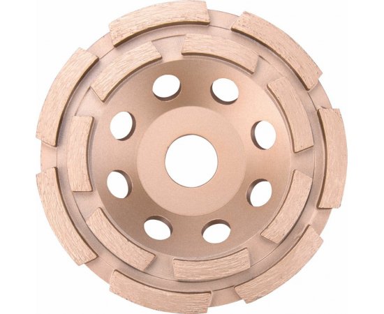 Kotúč brúsny diamantový dvojradový, 125mm, pozdĺžne lamely