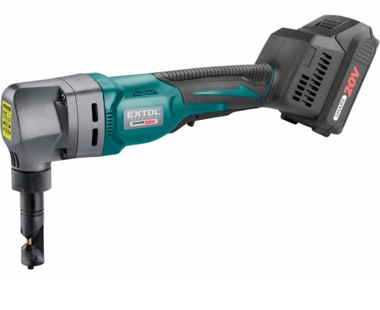Nožnice na plech vystrihovacie aku Share20V, 1x 2Ah, max. 2,5mm, bezuhlíkový motor