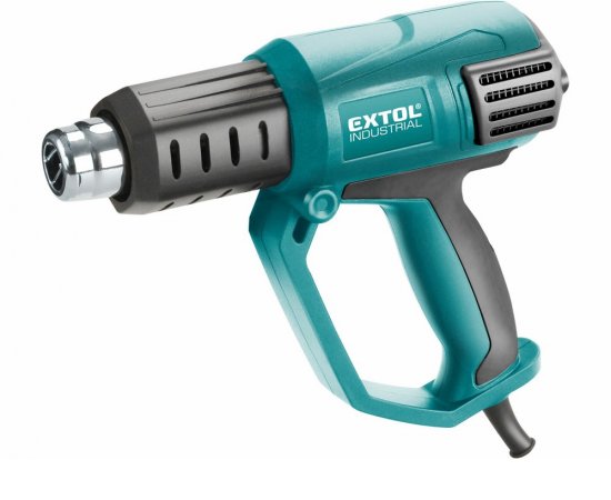 Pištoľ teplovzdušná s plynulou reguláciou, príkon 2000W, LCD