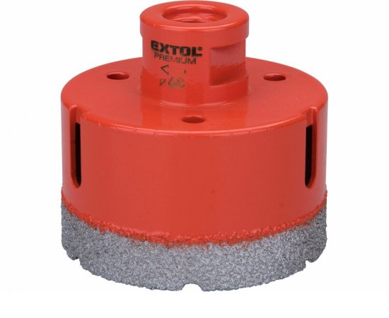 Vrták korunkový diamantový do uhlovej brúsky, Ø68mm