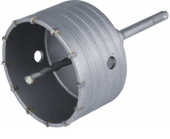 Vrták korunkový Ø100mm, SDS-plus, s SK plátkami
