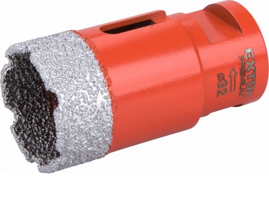 Vrták korunkový diamantový do uhlovej brúsky, Ø32mm
