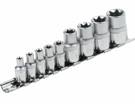 Kľúče nástrčné Torx, 1/4&#039;&#039; E5-18