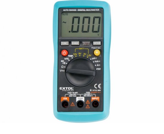 Multimeter digitálny s automatickou voľbou rozsahov