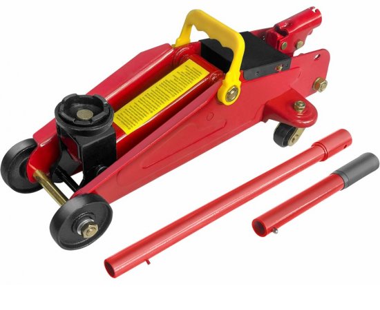 Zdvihák hydraulický s kolieskami 2t, 135-335mm
