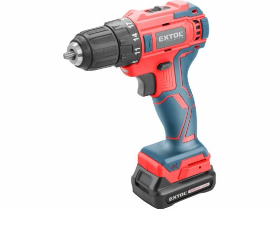 Vŕtačka akumulátorová, bezuhlíkový motor, 12V, 1x2Ah Li-ion