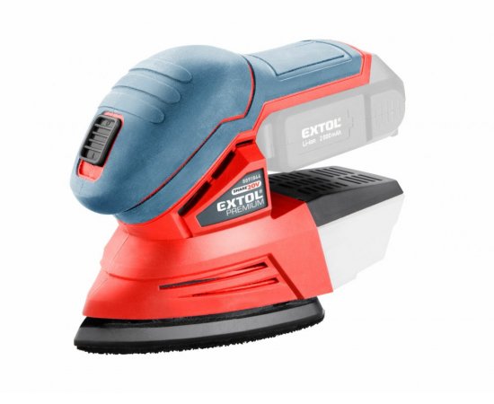 Brúska deltová vibračná aku Share20V, bez aku, základňa 135×95mm