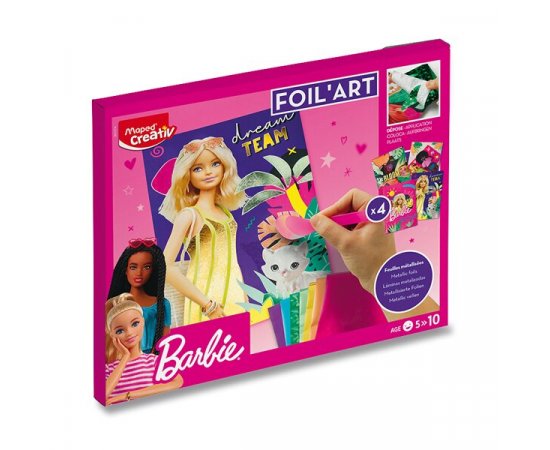 MAPED KREATIVNA SUPRAVA FOIL ART BARBIE