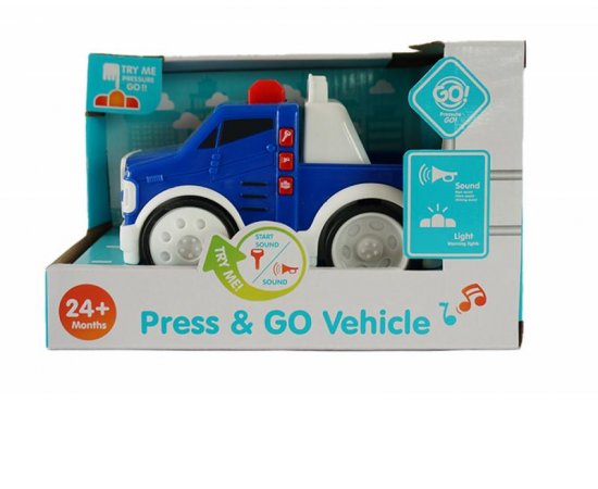 MAC TOYS JAZDIACE AUTO SO ZVUKOM, POLICIA /M80165/
