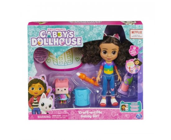 SPIN MASTER GABBYS DOLLHOUSE DELUX BABIKA S DOPLNKAMI K TVORENIU