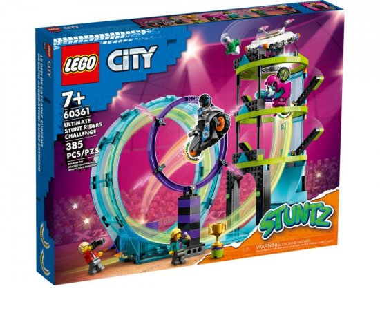 LEGO CITY NAJBLAZNIVEJSIA KASKADERSKA VYZVA /60361/