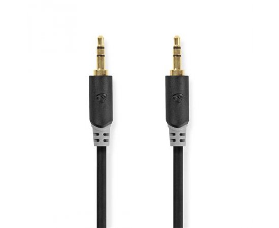 NEDIS ND-CABW22000AT30 STEREO AUDIO KABEL, 3,5MM, ZASTRCKA, 3,5MM ZASTRCKA, POZLATENA, 3M