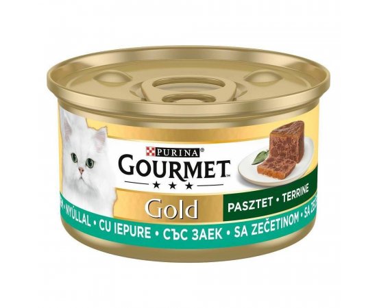 PURINA GOURMET GOLD PASTETA KRALICIA 85G