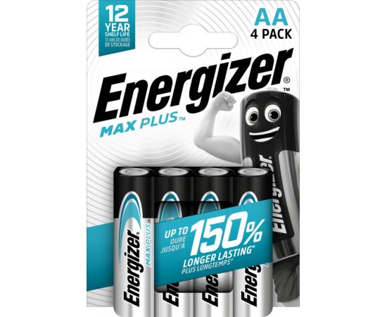 ENERGIZER MAX PLUS AA ALKALICKE BATERIE 4 KS