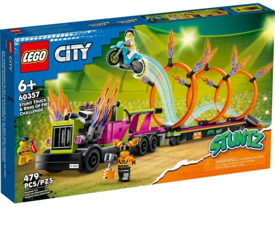 LEGO CITY TAHAC S OHNIVYMI KRUHMI /60357/