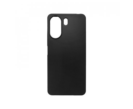 MOBILNET PGU-5554-XIA-13CXX SILIKONOVE PUZDRO PRE XIAOMI REDMI 13C, CIERNE (MATT)
