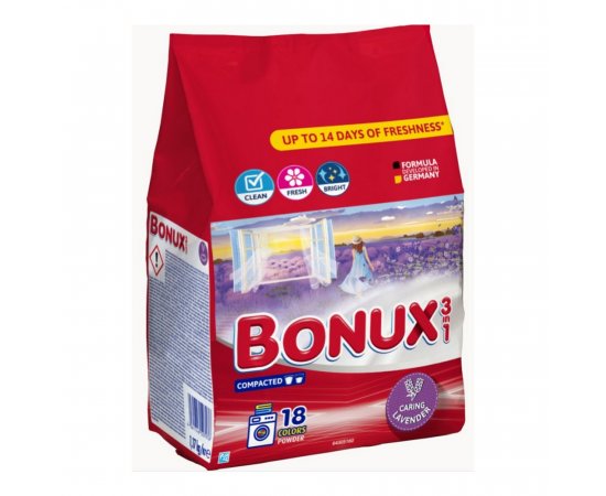 BONUX PRASOK FAREBNA LAVENDER 18 PD / 1,17 KG