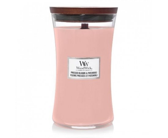 WOODWICK PRESSED BLOOM AND PATCHOULI VELKA SVIECKA, 1632431E