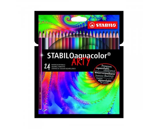 STABILO PASTELKY AQUACOLOR ARTY 24 KS