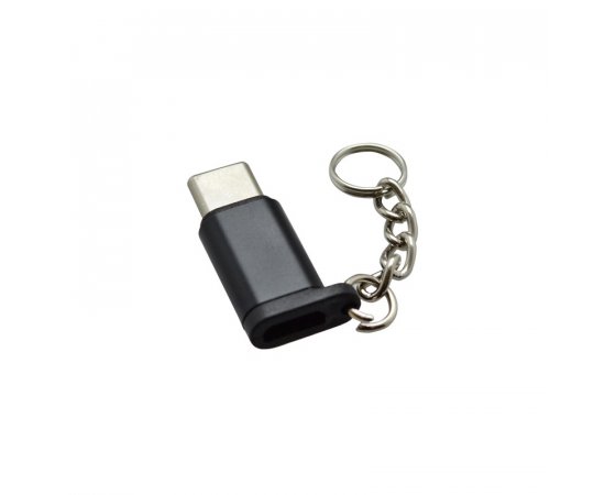 MOBILNET DAD-0081-UNI-TYPEC REDUKCIA Z MICRO USB NA USB-C CIERNA