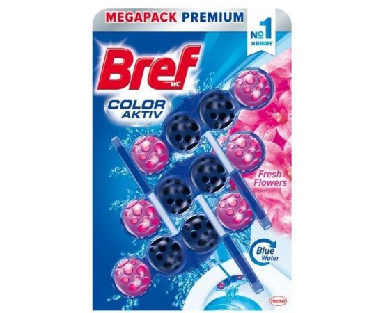 BREF BLUE AKTIV 3X50G FRESH FLOWERS-MODRE