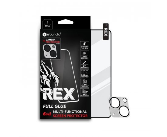 STURDO FMO-1663-IPH-14MAX IPHONE 14 PLUS REX PACK FULL GLUE + SKLO NA FOTOAPARAT
