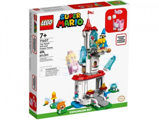 LEGO SUPER MARIO MACKA PEACH A LADOVA VEZA - ROZSIRUJUCI SET /71407/