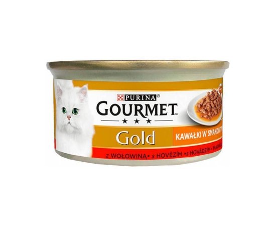 PURINA GOURMET GOLD SAUCE DELIGHT S HOVADZIM MASOM 85G