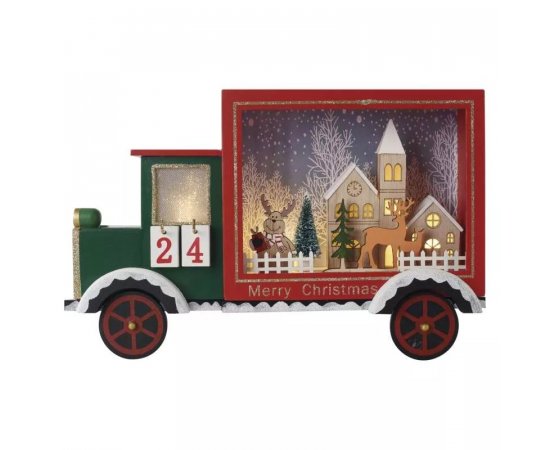 EMOS DCWW32 VIAN. ADVENT KAL AUT. DREV. 12LED IP20 2AA T WW