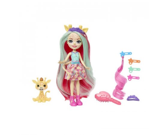 MATTEL ENCHANTIMALS DELUXE BABIKA - GILLIAN ZIRAFOVA /25HNV29/