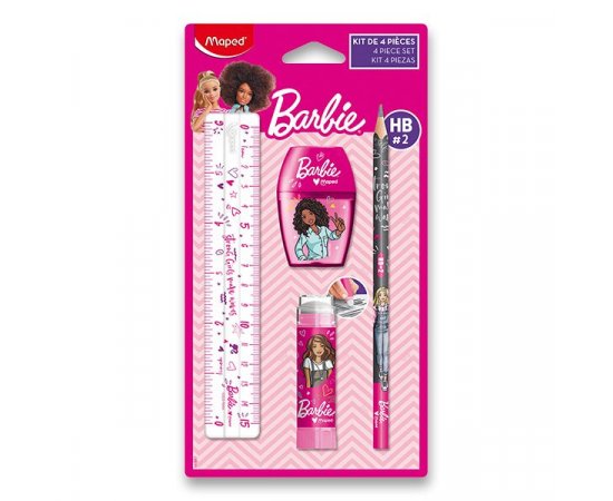 MAPED SUPRAVA BARBIE 4 KS SKOLSKYCH POTRIEB BL