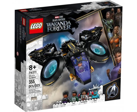 LEGO MARVEL BLACK PANTHER SHURIIN TRYSKAC SUNBIRD /76211/