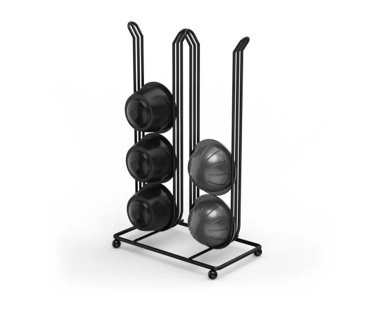 XAVAX 111266 BARISTA STOJAN/DRZIAK NA 16 KAPSUL DOLCE GUSTO/ NESPRESSO VERTUO, KOVOVY, MATNY CIERNY